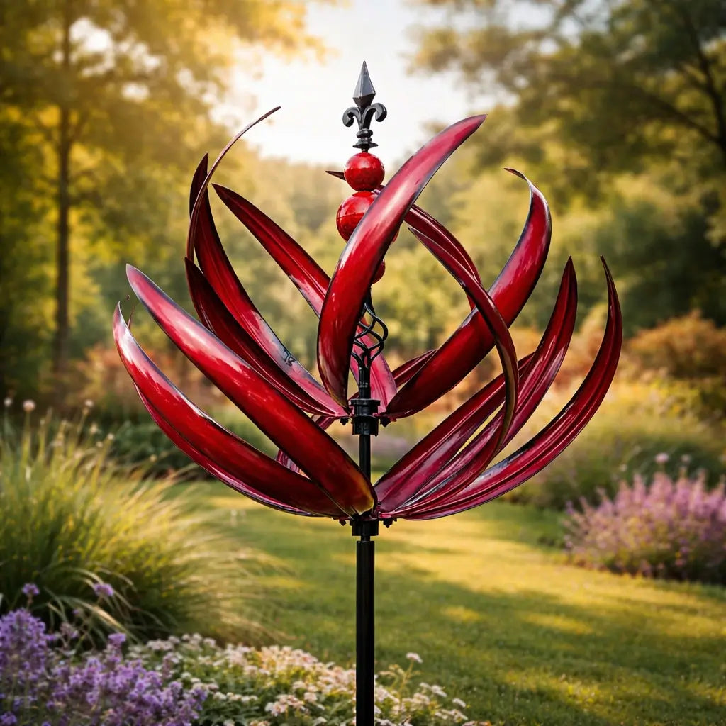 Wind Spinner with Lotus Rotor