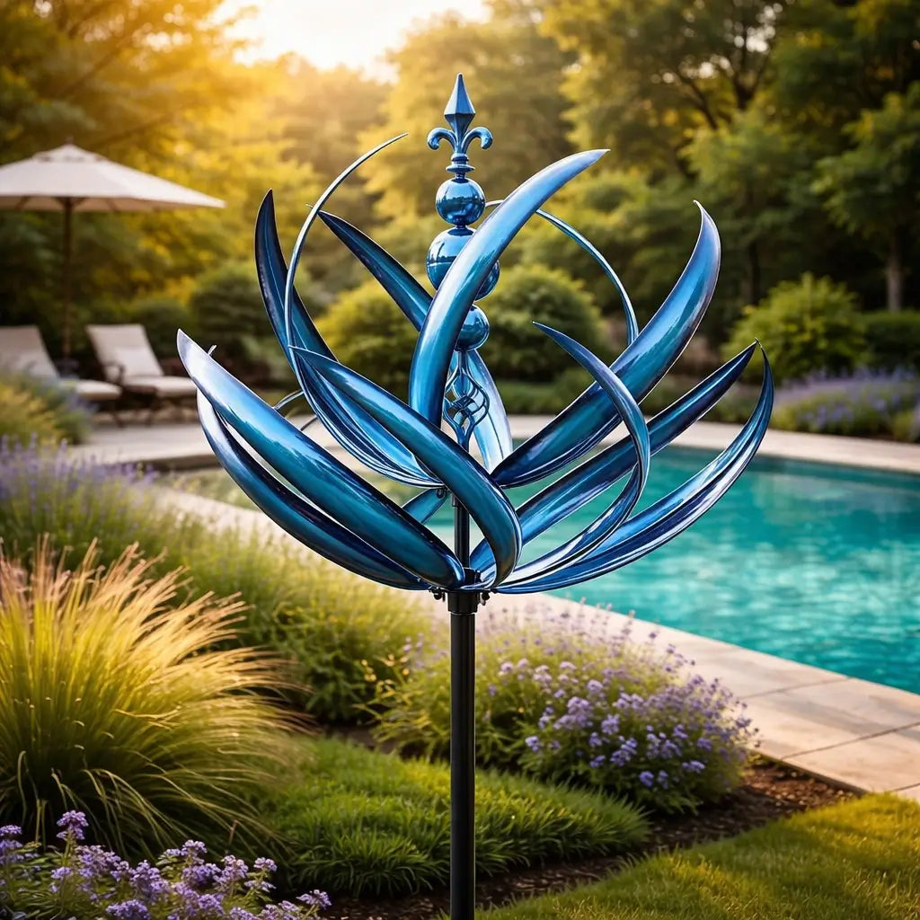 Wind Spinner with Lotus Rotor